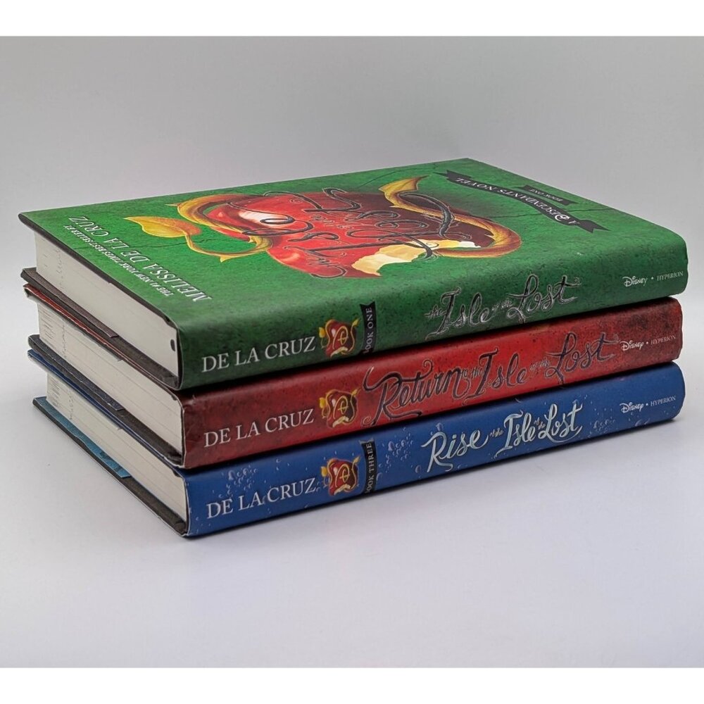 Lot Of 3 ISLE OF THE LOST Books By Melissa De La Cruz Descendants Descendents